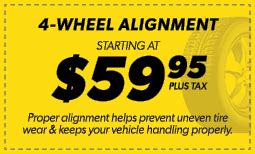 meineke coupons alignment.